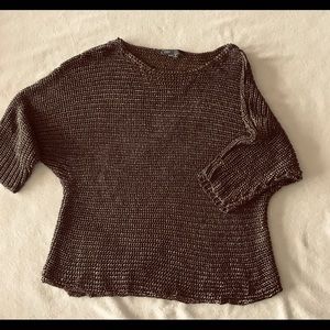 Vince Metallic Sweater